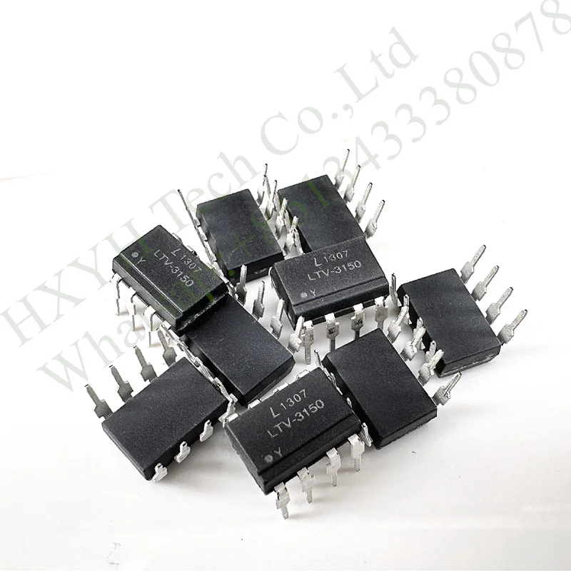 (10pcs/Bag) Newly imported original LTV-3150-L LTV-3150 DIP-8 1A 5KV gate driver logic output optocoupler