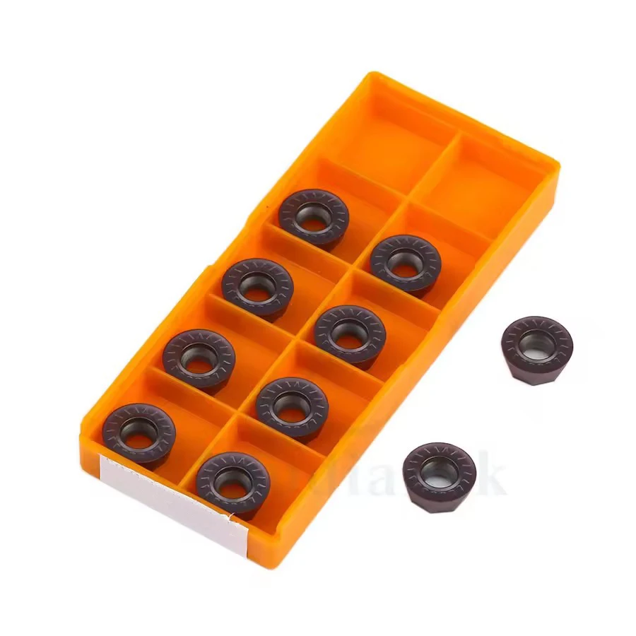 RPMT08T2MOE-JS VP15TF Carbide Dạng RPMT10T3MOE-JS RPMT1204MOE-JS VP15TF Xay Dụng Cụ Quay Rau Tiện Bằng Máy CNC Dụng Cụ Xay Cắt