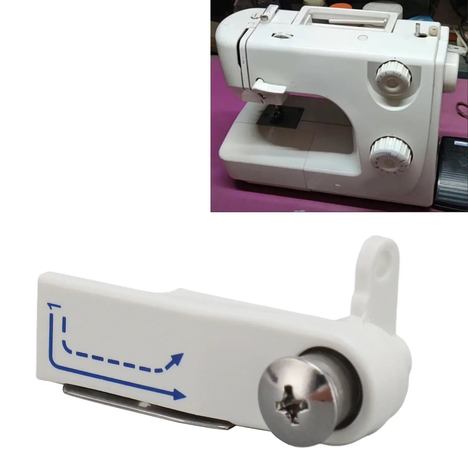 Bobbin Winder Pre Tension Disc Sturdy ABS Sewing Machine Part Replacement For Singer 8280