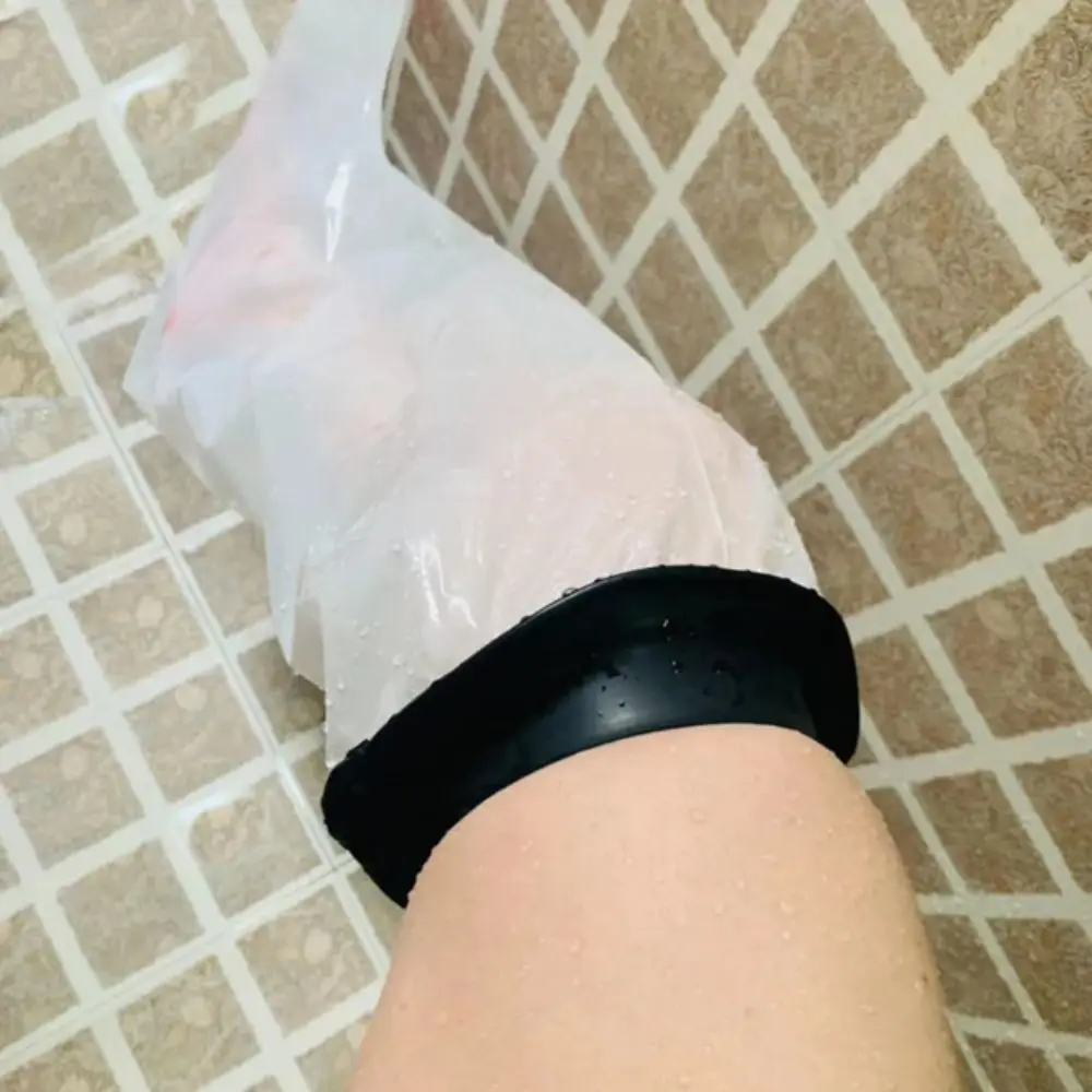 

Sealed Design Waterproof Cast Cover Lower Leg Cover Full Leg Cover Shower Protector Protective Ring Waterproof Material