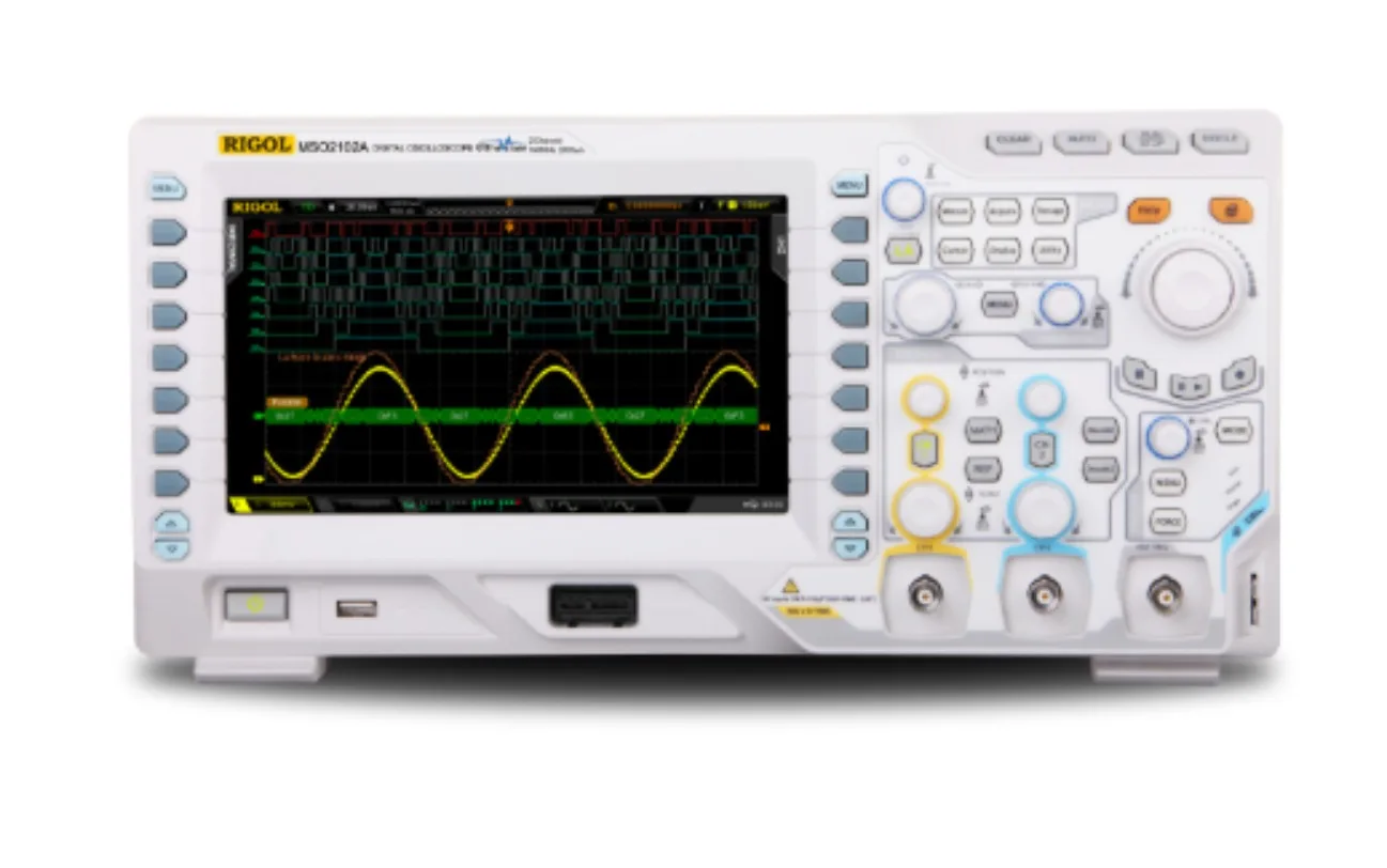 1pc RIGOL MSO2102A Mixed Signal Oscilloscope, 2/16 Channel, 100 MHz, 2 GS/s *SY
