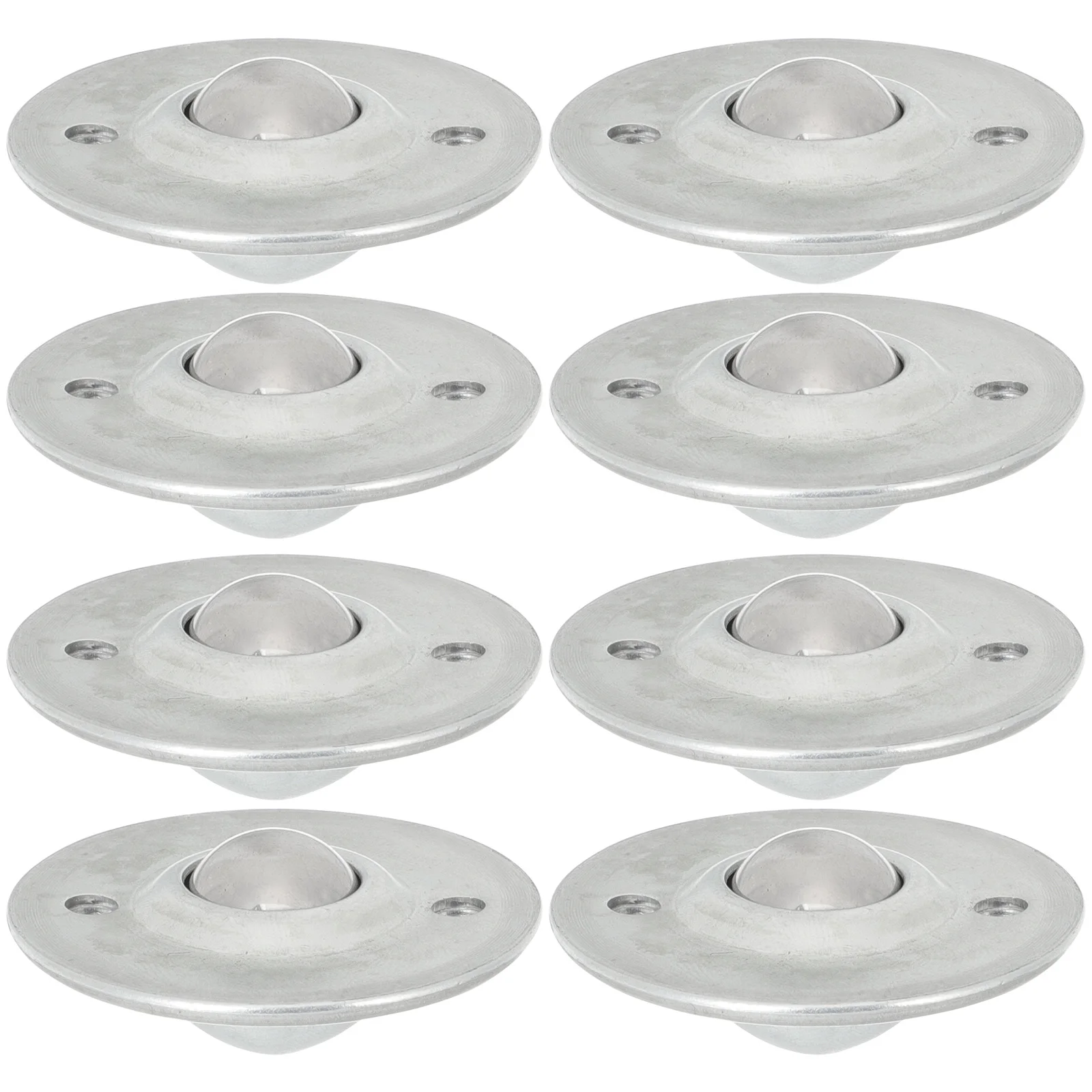 

8pcs Steel Ball Transfer Bearing Unit Universal Wheel For Furniture Replacement Casters 360 Degree Swivel Roller Bearings Heavy