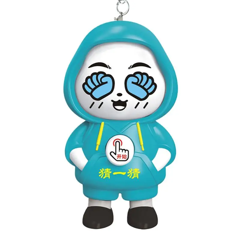 Keyring Bag Pendant Face-Changing Figure Doll Keychain Creative Cartoon Doll Keychain With 3 Different Expressions For Kid