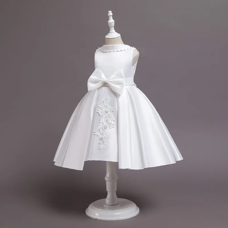 Girls Formal Dress Festive Kids Ceremony Clothes Special Occasion Outfit for Ages 3-10 Children's Event Wear