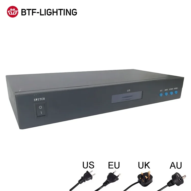 

Online Internet Offline 8Ports Support RGB RGBW Pixel TTL Protocol SPI Artnet LED T-790K Controller