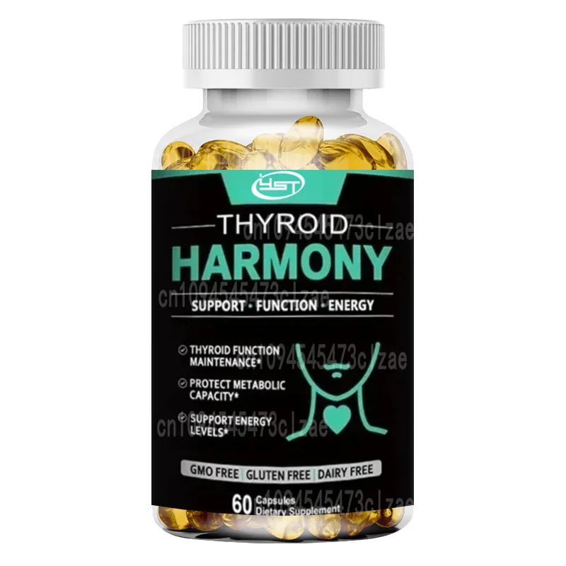 Thyroid Support Capsules - Supports Thyroid , Metabolic Capacity, Supports Energy Levels