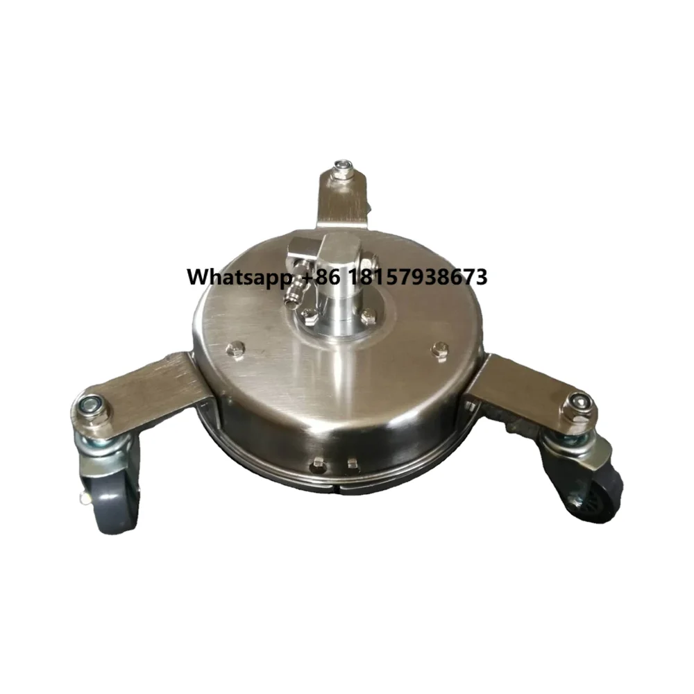 

12'' Wall Stainless Steel High Pressure Cleaner New & Used Plastic Surface Water Cleaning Process with Wheels 4000psi