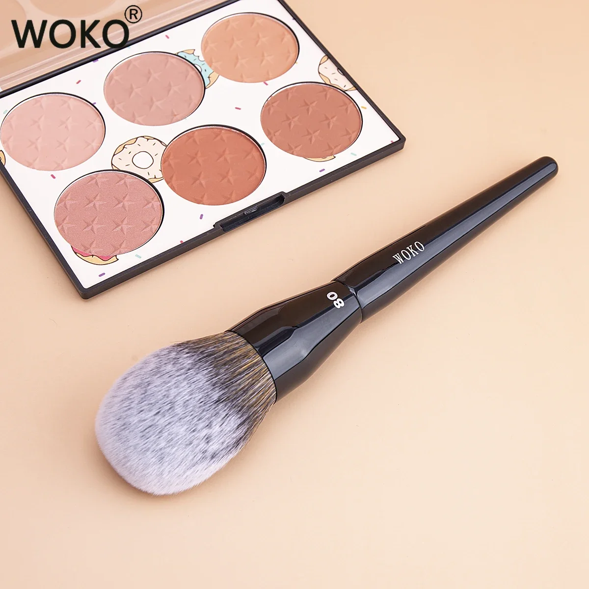 PRO80 Super Large All-over bronzing Brush Face Loose Powder Contour Powder Makeup Brushes  Kabuki Body Bronzer Makeup Tool