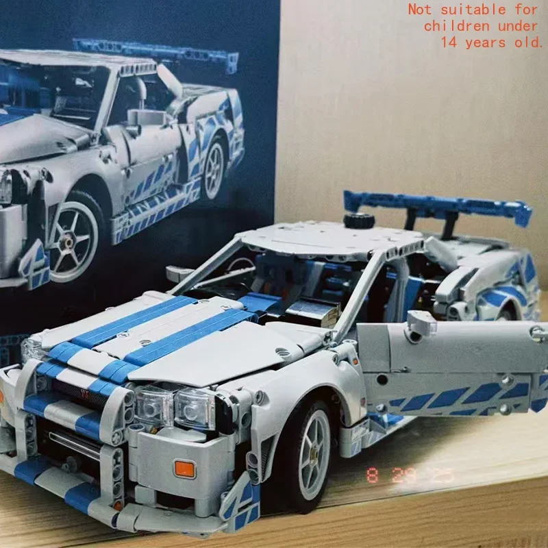 

2026 Набор строительных блоков Supreme MOC 42210 «Гоночный спортивный автомобиль», механическая сборная модель, игрушка, подарок на День рождения, Рождество, Хэллоуин