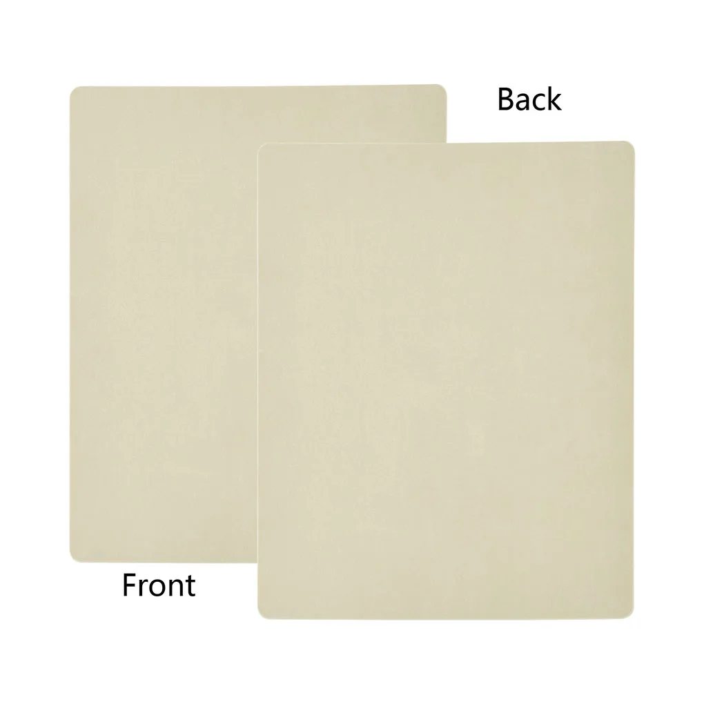 

1/5/10 Pieces Eyebrow Practice Skin Silicone Double Sided Blank Microblading Tool Coloring 1mm Inkless Training 1 Pcs