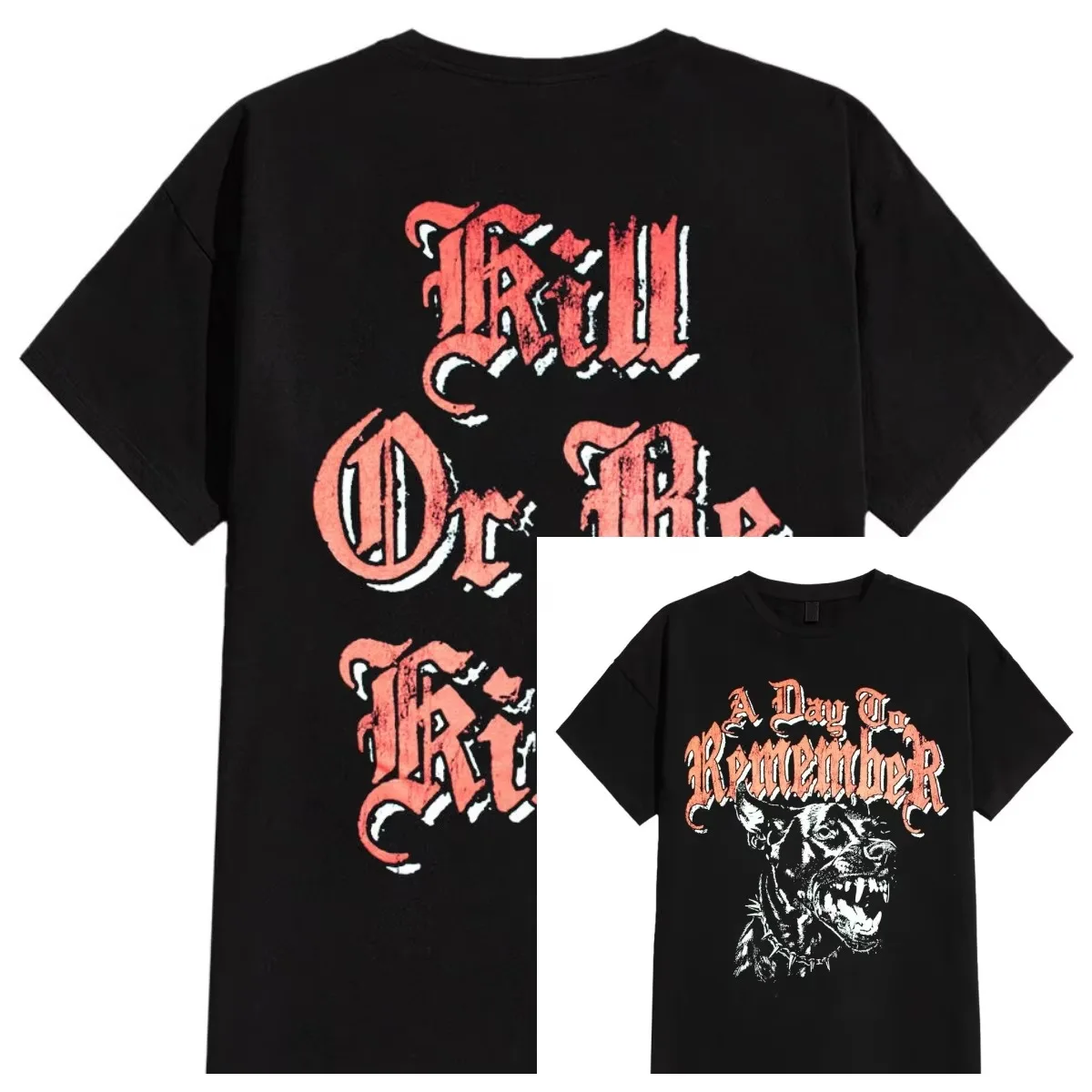 A Day To Remember Kill or Be Killed Band Graphic T-Shirt Cotton Men Women Streetwear Tee
