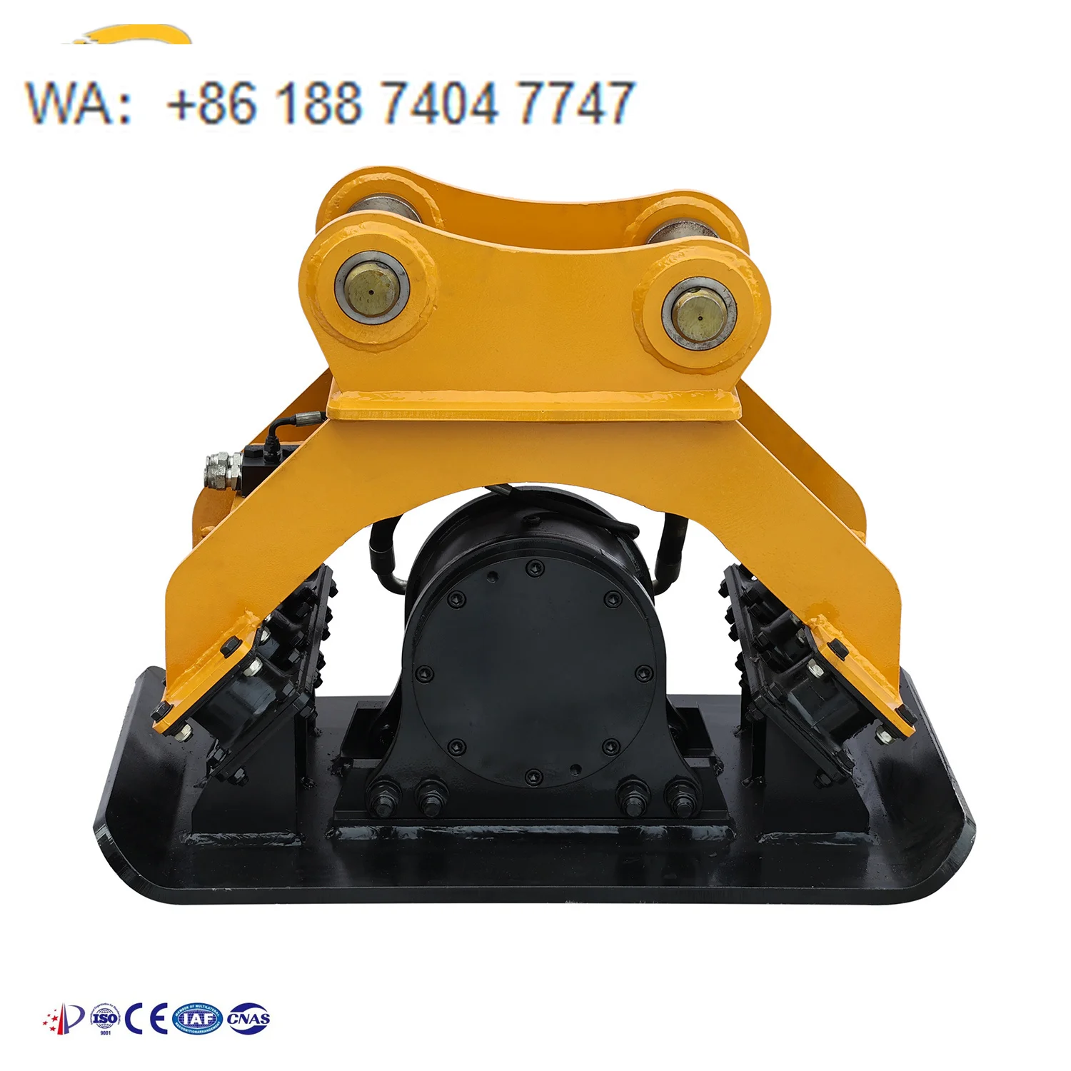 Hot   Reinforced Hydraulic Compactor for Excavators in Infrastructure and Utility Projects