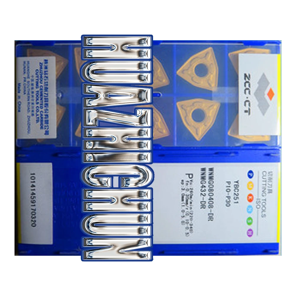 WNMG080408 080412-DR YBC251 YBC252  Inserts 100% Original High Quality External Turning Tool Carbide Insert For Stainless Steel