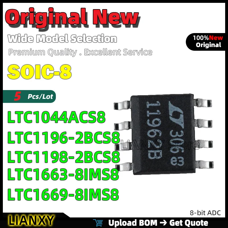 5Pcs SOIC-8 LTC1044… - image