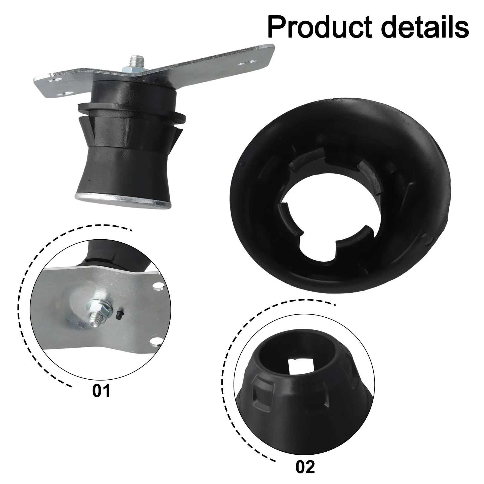 Car /Rear /Door /Stop /Retainer /Magnet Cover BK31V247B40CB FOR FORD FOR TRANSITFOR 2013-2022 Exterior Accessories