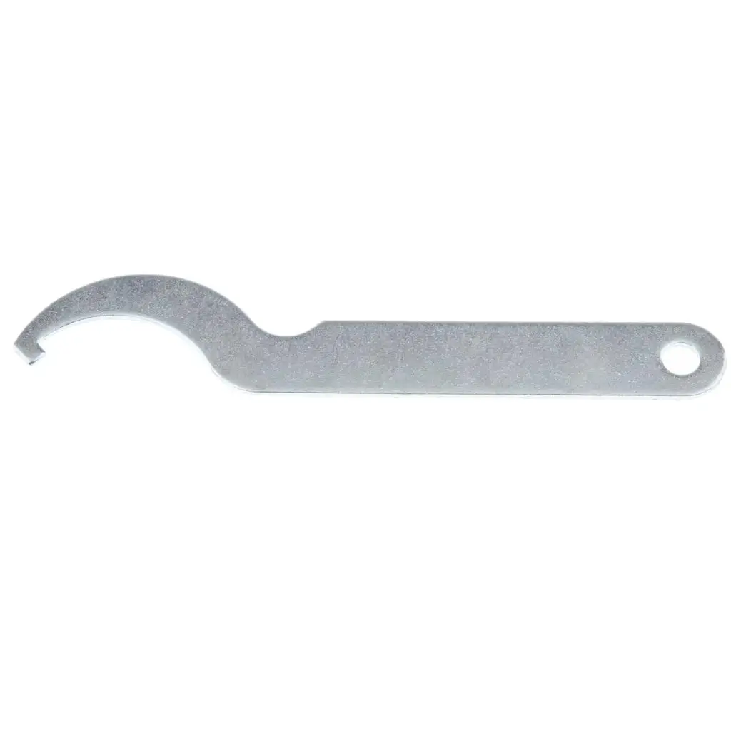 Universal Motorcycle Shock Absorber C Spanner Wrench Tools, Silver