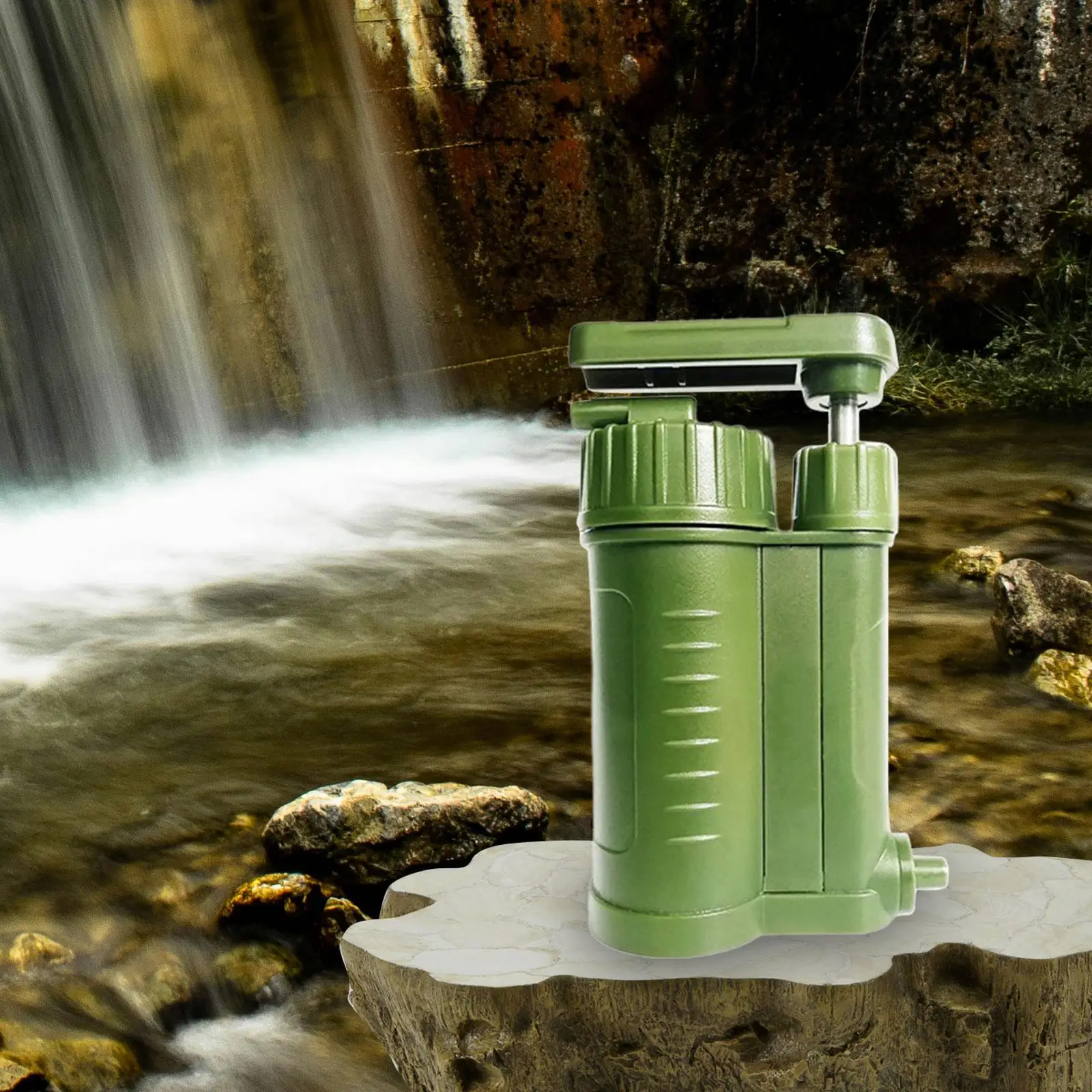 Portable Water Filter Personal Water Filtration for Outdoor Emergency Hiking