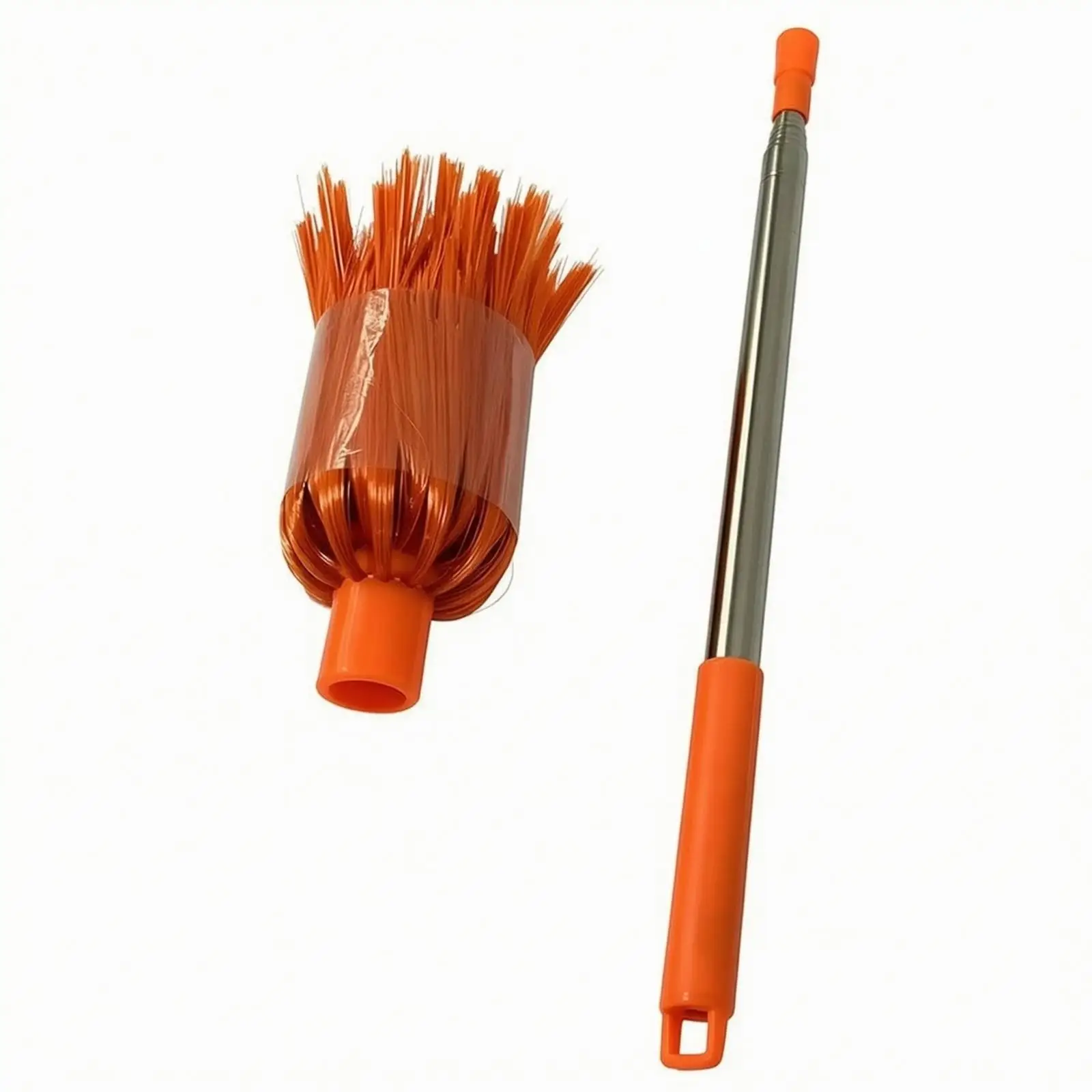 Household Dust Collector Pole with Hanging Loop for High Corner Cleaning and Debris