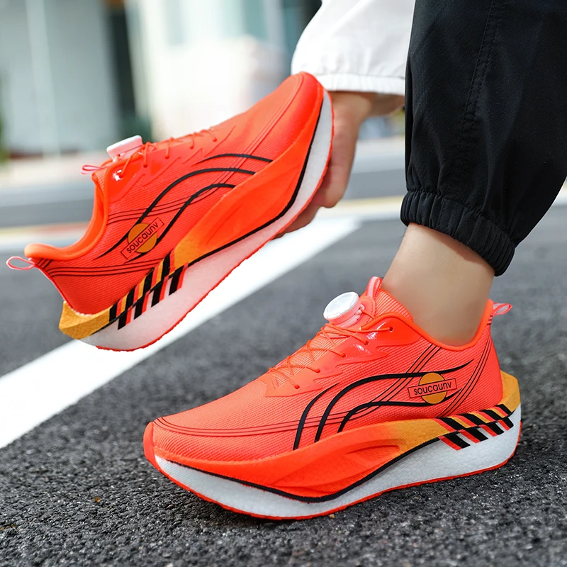 

New Breathable Sports Shoes High-Elastic Shock-Absorbing Running Shoes for Couples - Stylish, Versatile for Daily & Outdoor Wear