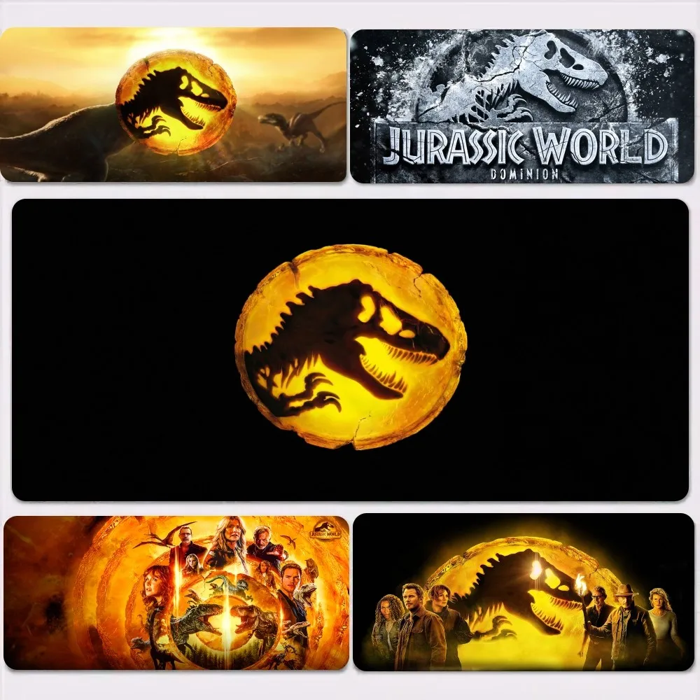 Jurassic World Dominion Mousepad Large Gaming Compute Gamer PC Keyboard Mouse Mat