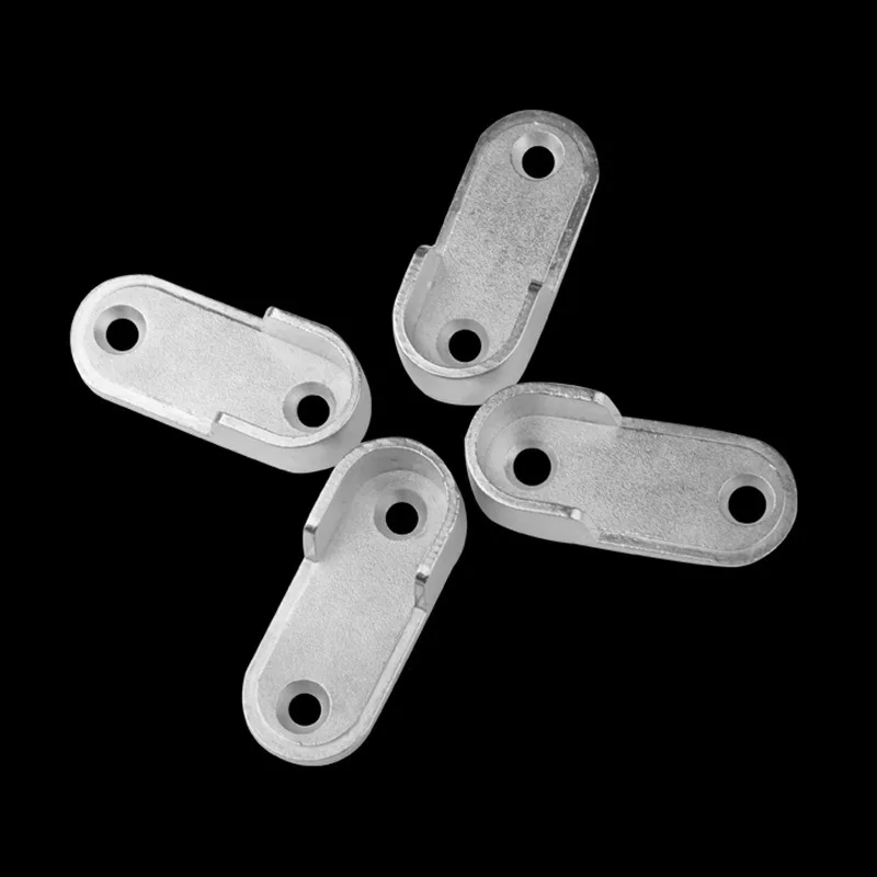 2/4/8 szt. Szafa ubrania rurki wsparcie szafa pręt słup wspornik końcowy uchwyt pogrubiający sprzęt do szafki akcesoria meblowe 16 #