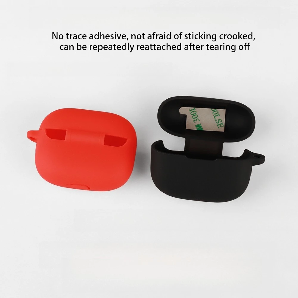 غطاء سماعة أذن لامع/حب لهاتف Haylou GT1 2022 صندوق سماعة أذن ناعم من السيليكون