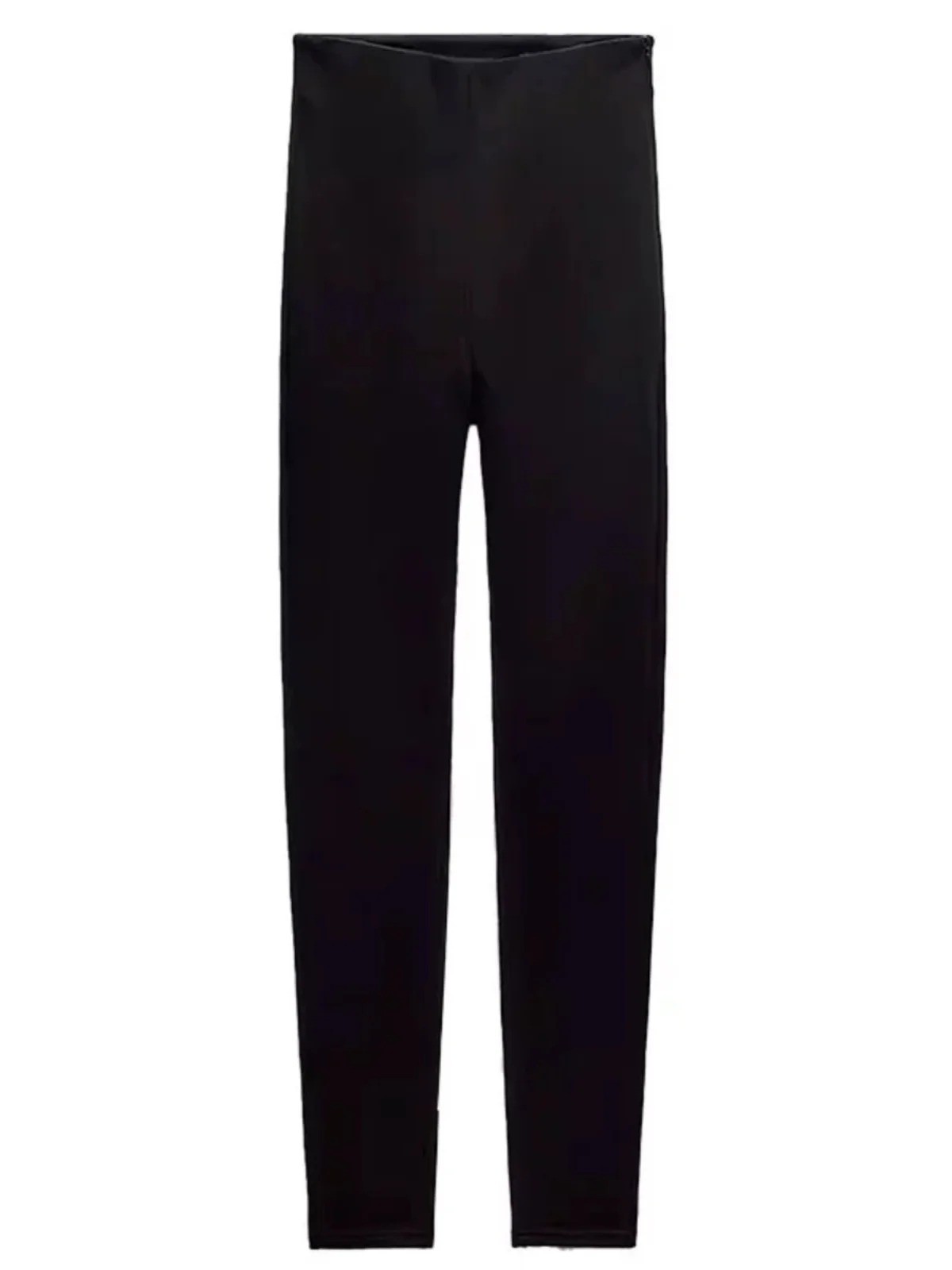 

Luna7xi Women's Slim Fit High Waist Tummy Control Leggings Bla Tight Fitting Base Layer Pants Casual Wear Nylon Spandex