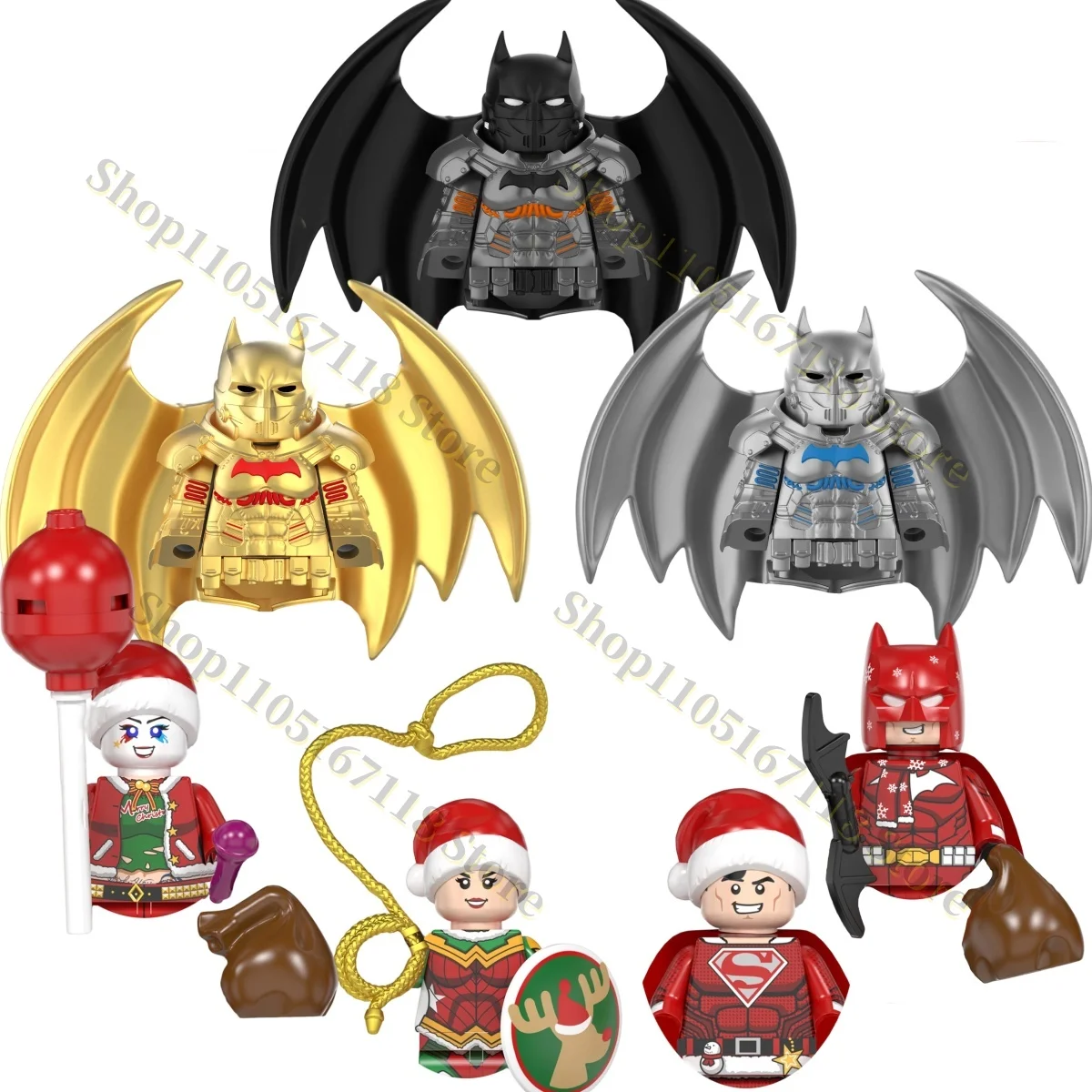 ブロックおもちゃ スーパーヒーロー ミニ クラシックキャラクター 子供のパーティー クリスマスプレゼント ブロック玩具