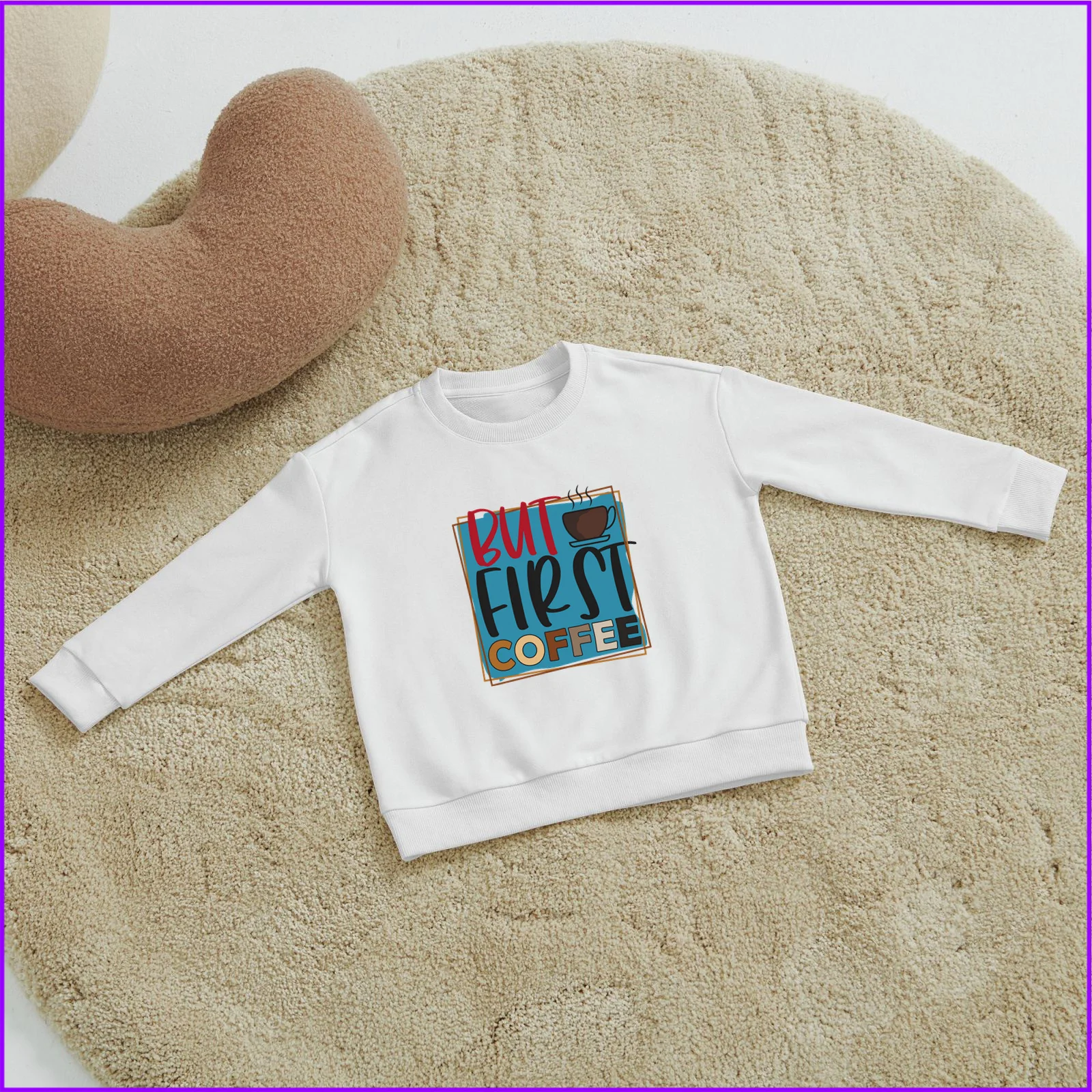 But First Coffee Yhb177 Kids Boys Girls Hoodies Sweatshirts Children'S Baby Clothes Hoodies Clothing Sweatshirts Tops Teen Cloth