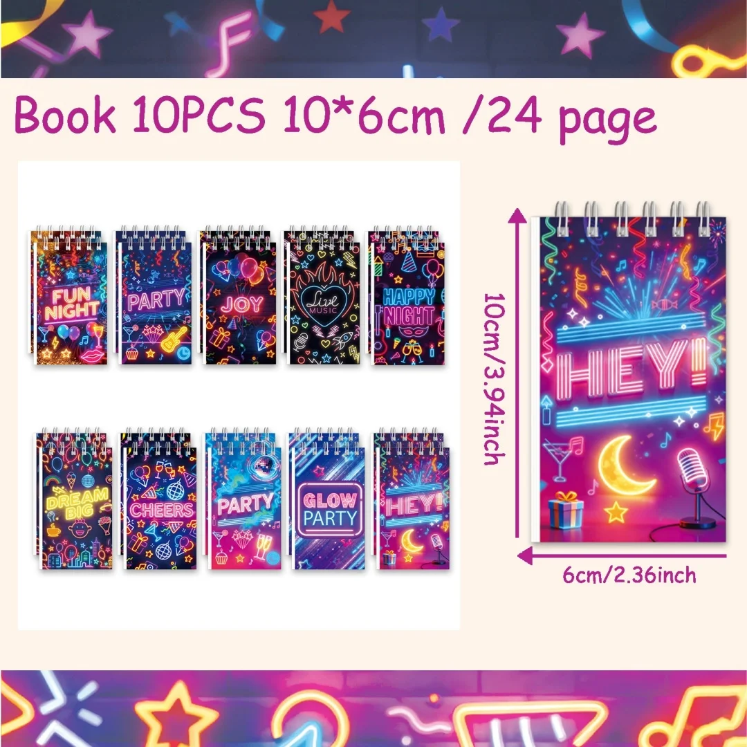 10er-Pack Kleine Katzen-Taschennotizbücher, Mini-Notizbücher für Partygeschenke, Mini-Spiralnotizblöcke, Niedliche Memo-Pads – Detail 19