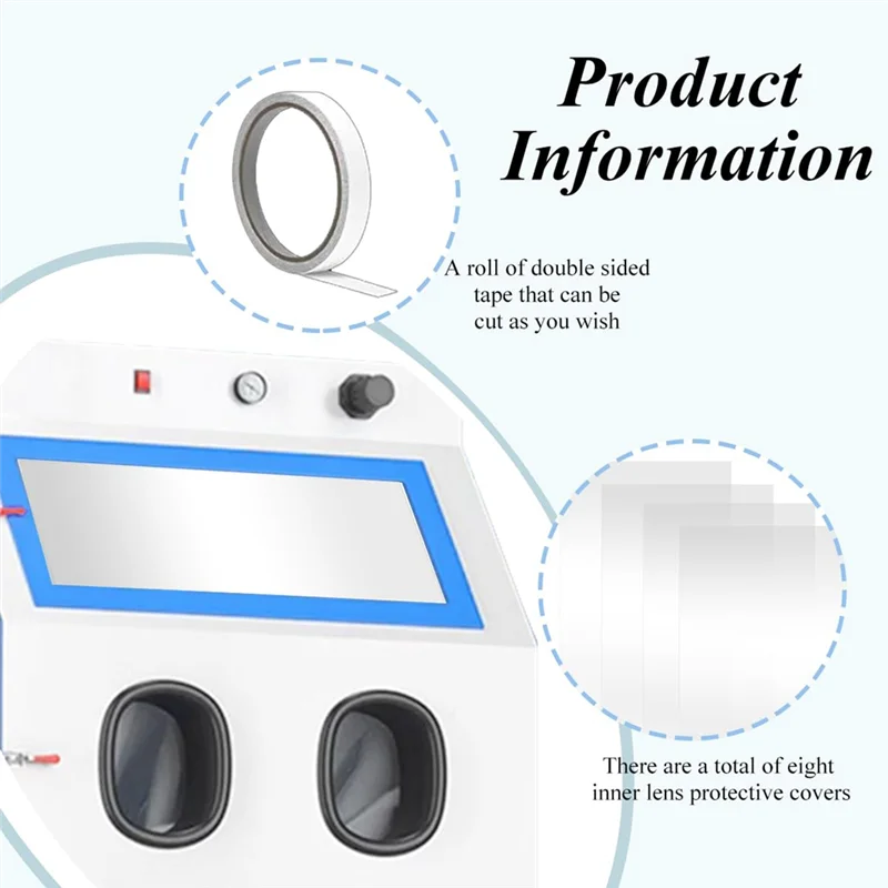 

Sandblastingsandblaster Cabinet Abrasive Blasting Cabinet Lens Cover Sandblast Cabinet Lens Cover