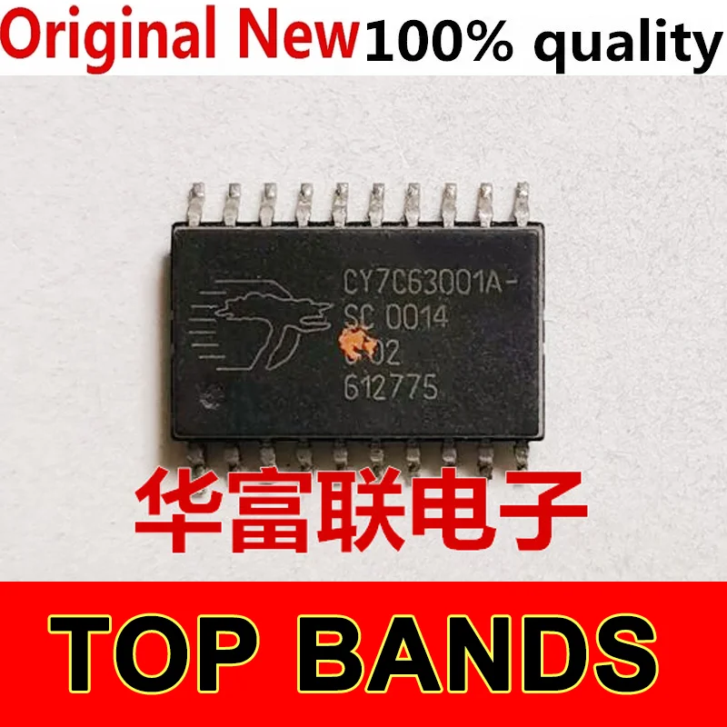 10PCS CY7C63001A-SC SOP-20 IC Chipset NEW Original