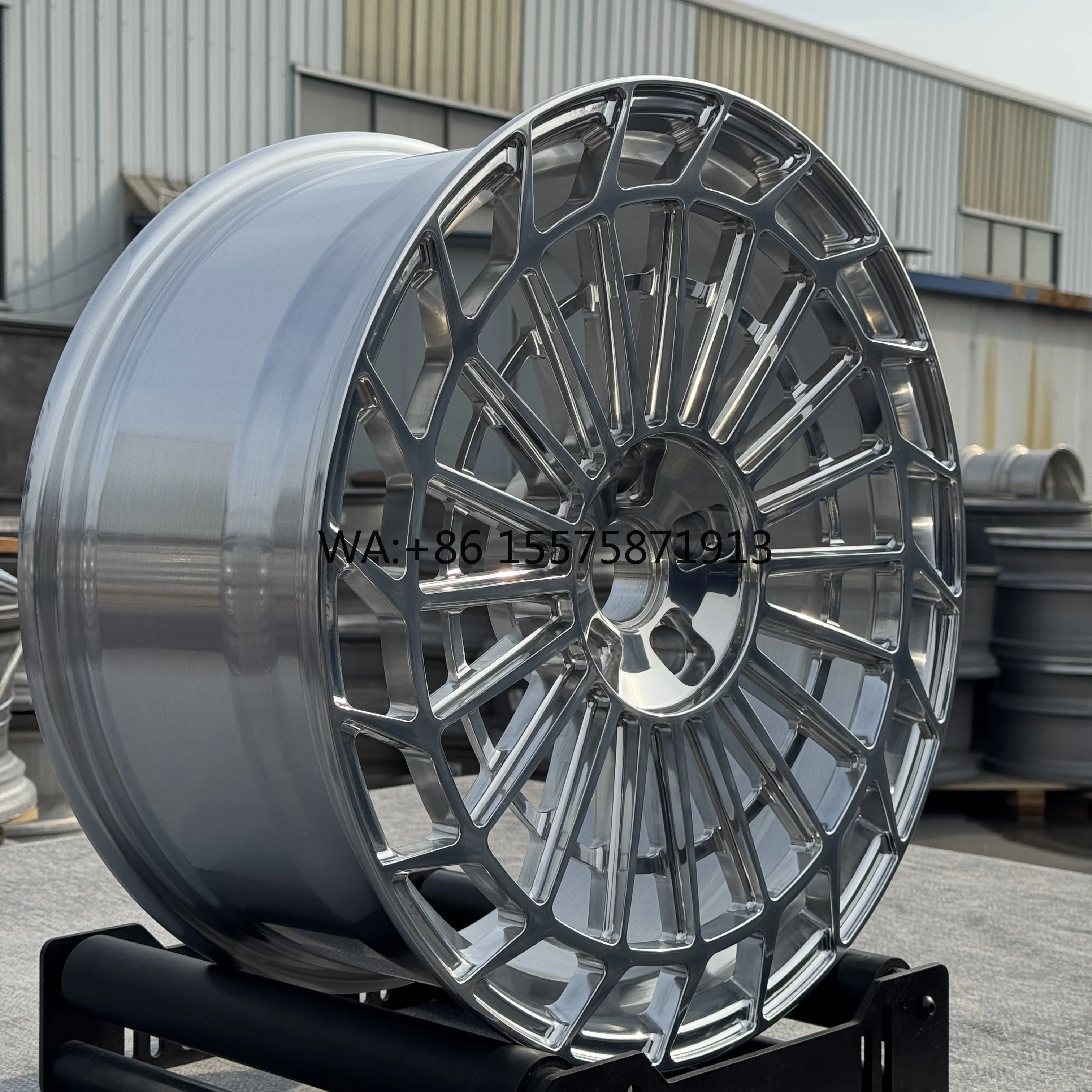 

5x112 5x120 Alloy Passenger Car Wheels for Mercedes Benz Audi 18 19 20 21 22 23 24 Inch Polished Forged Monoblock Wheels