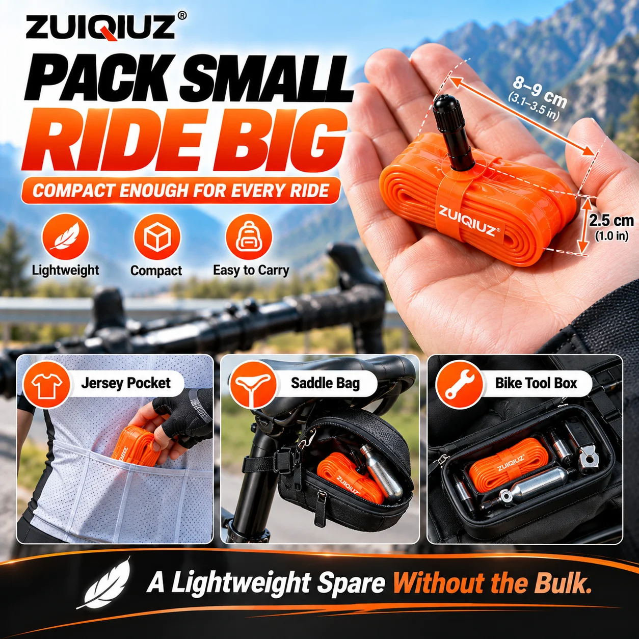 High Quality Tpu Bike Inner Tube 700C x 18 23 25 28 30 32 Ultralight Bike Inner Tube Lightweight Road Bike Inner Tubes