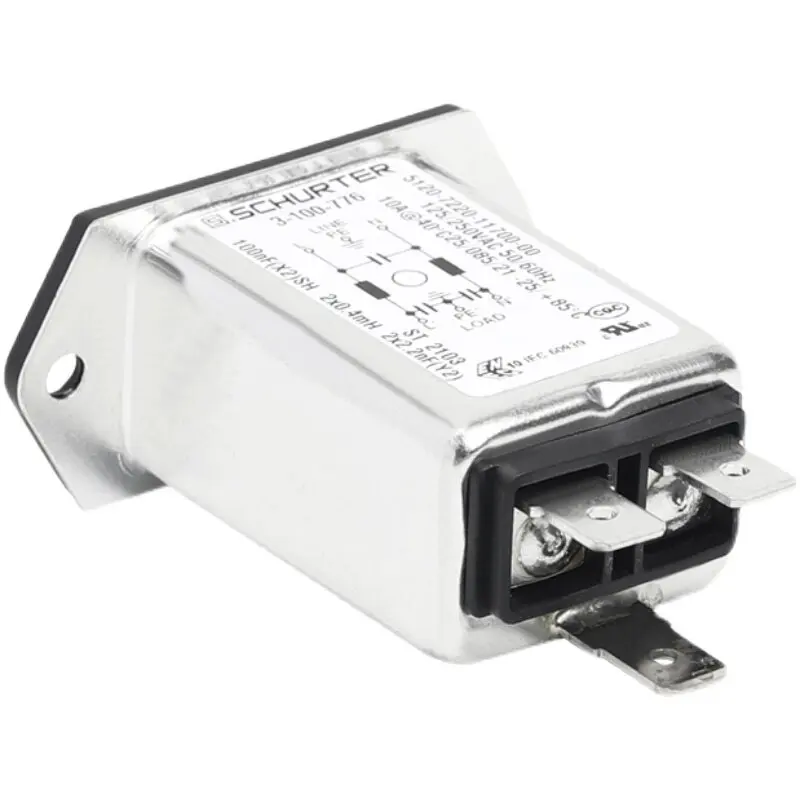 Swiss Import Schurter 5120 Series 1A/2A/4A/6A/10A/15A Power Filter Socket