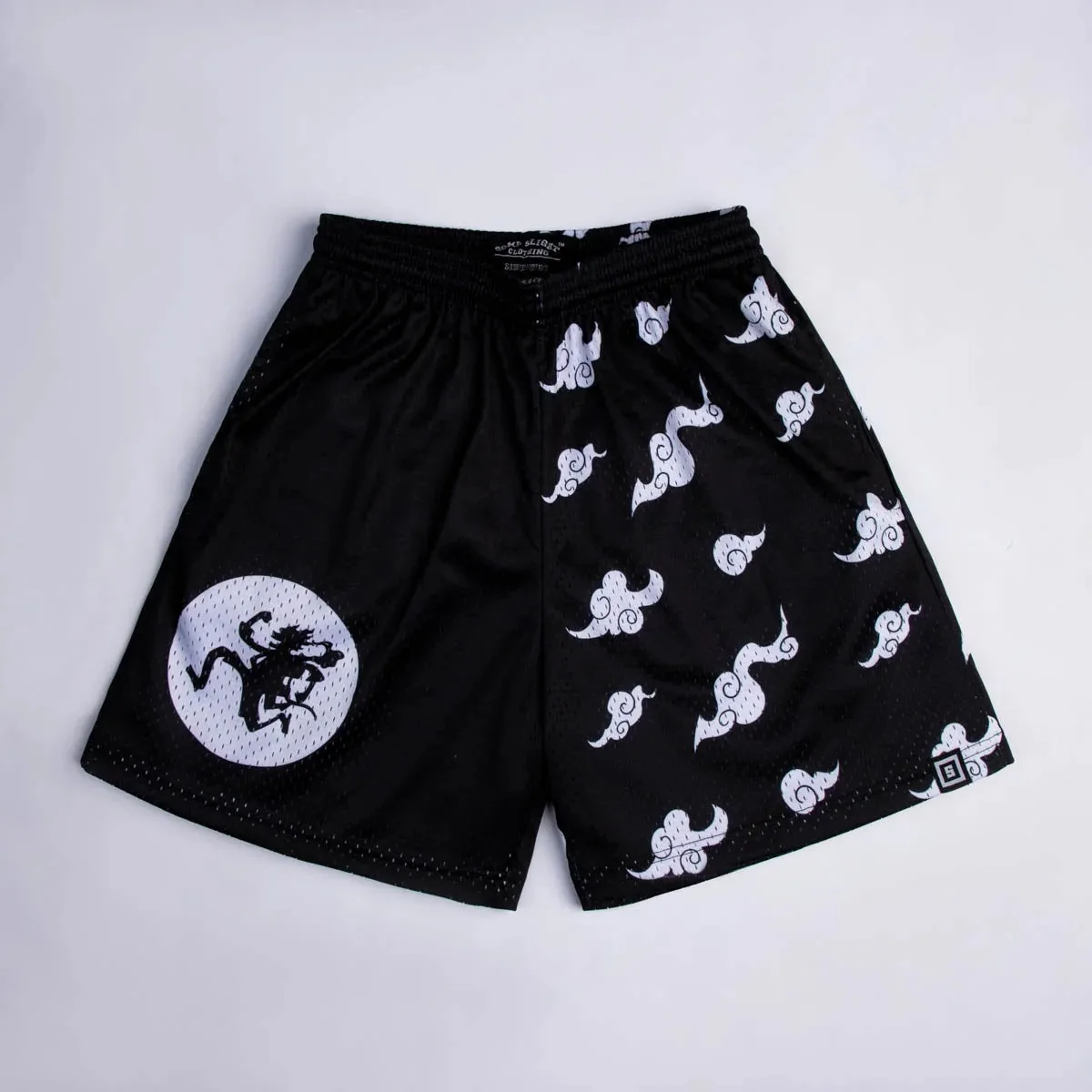 Bandai Sun God Gear 5 Nika Luffy One Piece Anime Short de sport pour adultes et enfants, short de plage léger et doux à séchage rapide pour l'été