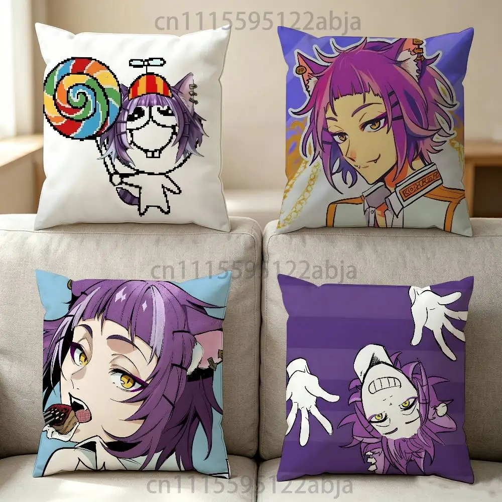 C-Chenya Throw Pillow Case 50x50cm DIY Square Pillowcase Square Office Cushion Cover