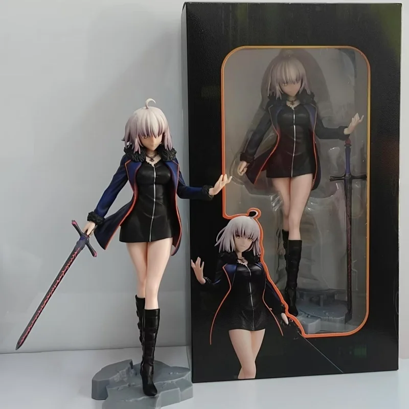 

Фигурка Джоан д'Арк (Black Joan) из Fate Grand Order, 26 см, в повседневной одежде, милая аниме-модель, настольное украшение, коллекционная игрушка, подарок