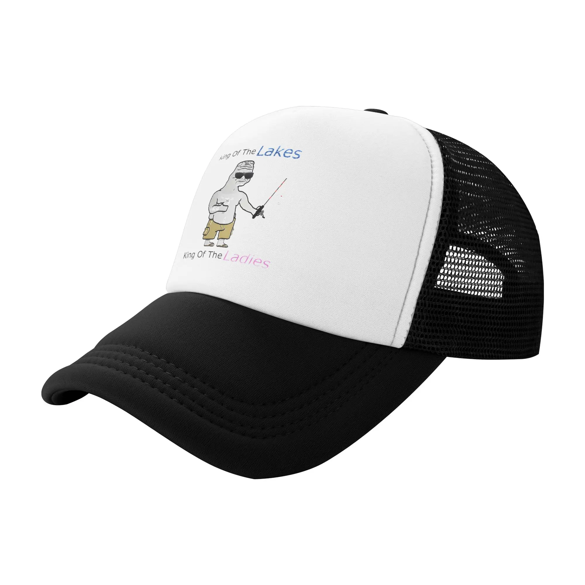 Adult 30 Year Old Boomer Fisher  Wojak Trucker Hats Mesh Baseball Caps Polyester  Hats Trucker  Cap Breathable Fishing Hat