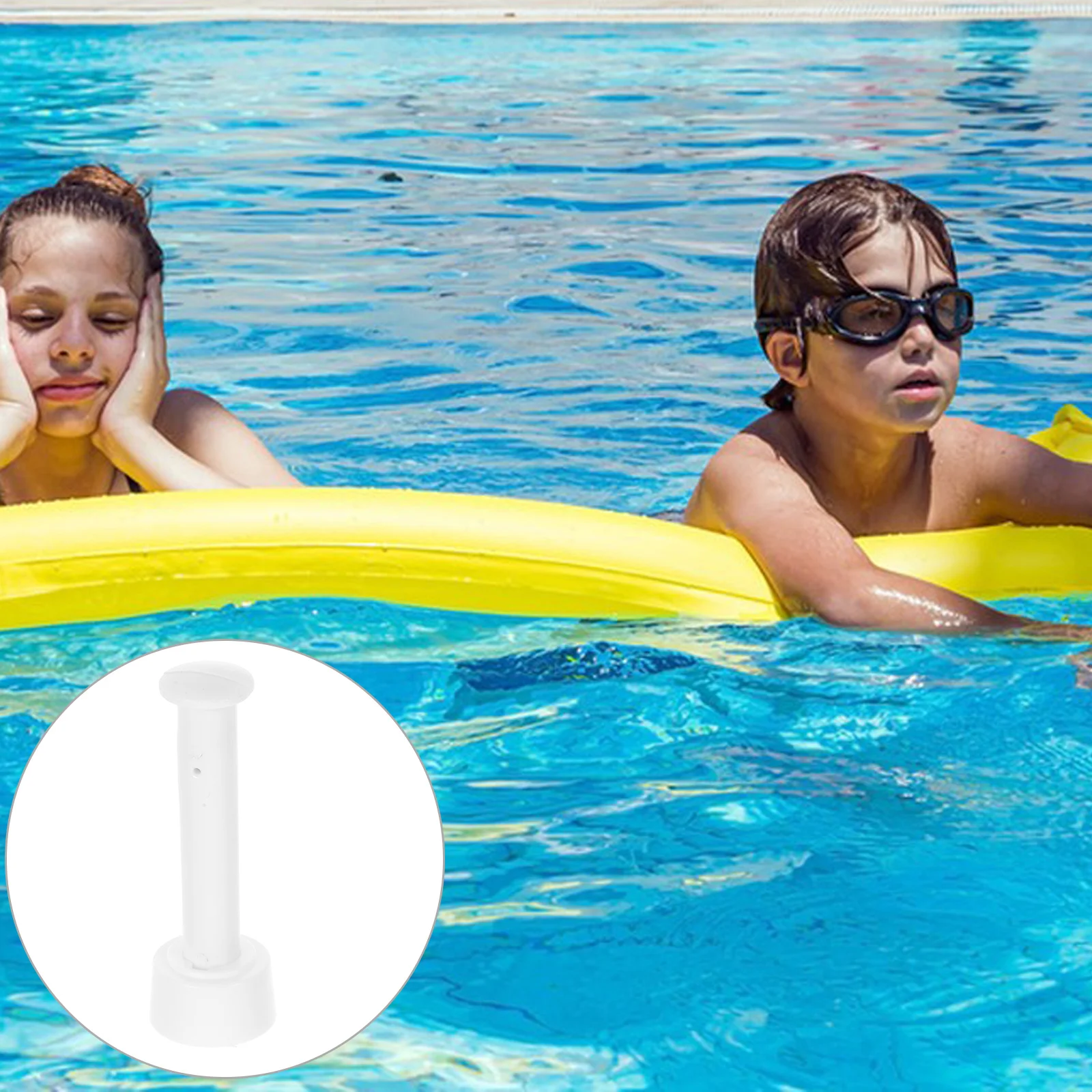 

10 Pcs Swimming Accessories Round Frame Seals Replacement Pins Easy Installation Above Ground Pool Parts Connector Seals Pin