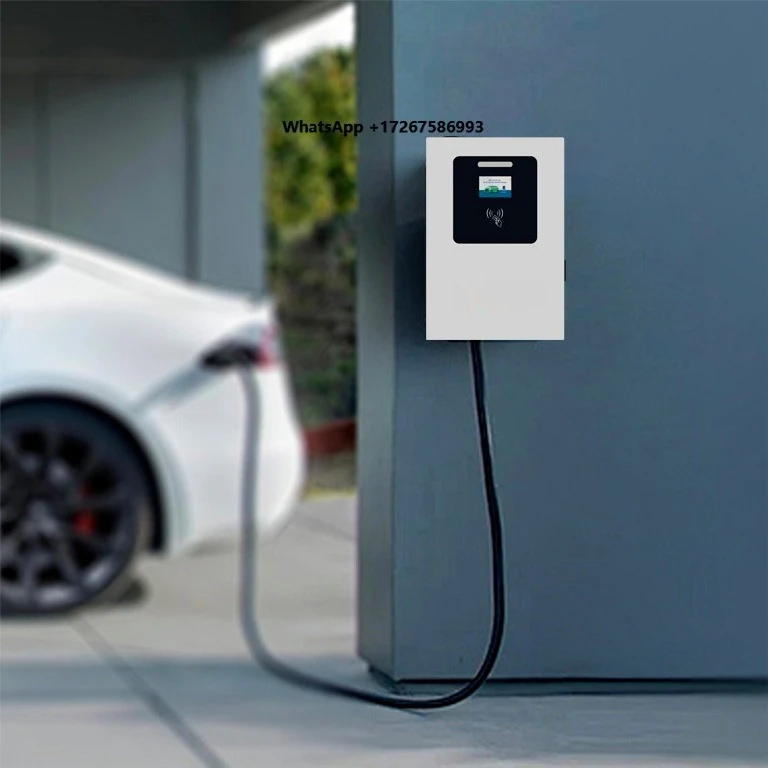 Wall-Mounted DC 60kW CHADEMO Fast Charging EV Charging Station RFID Access Control Home Commercial Use (380V Input) Model WDD