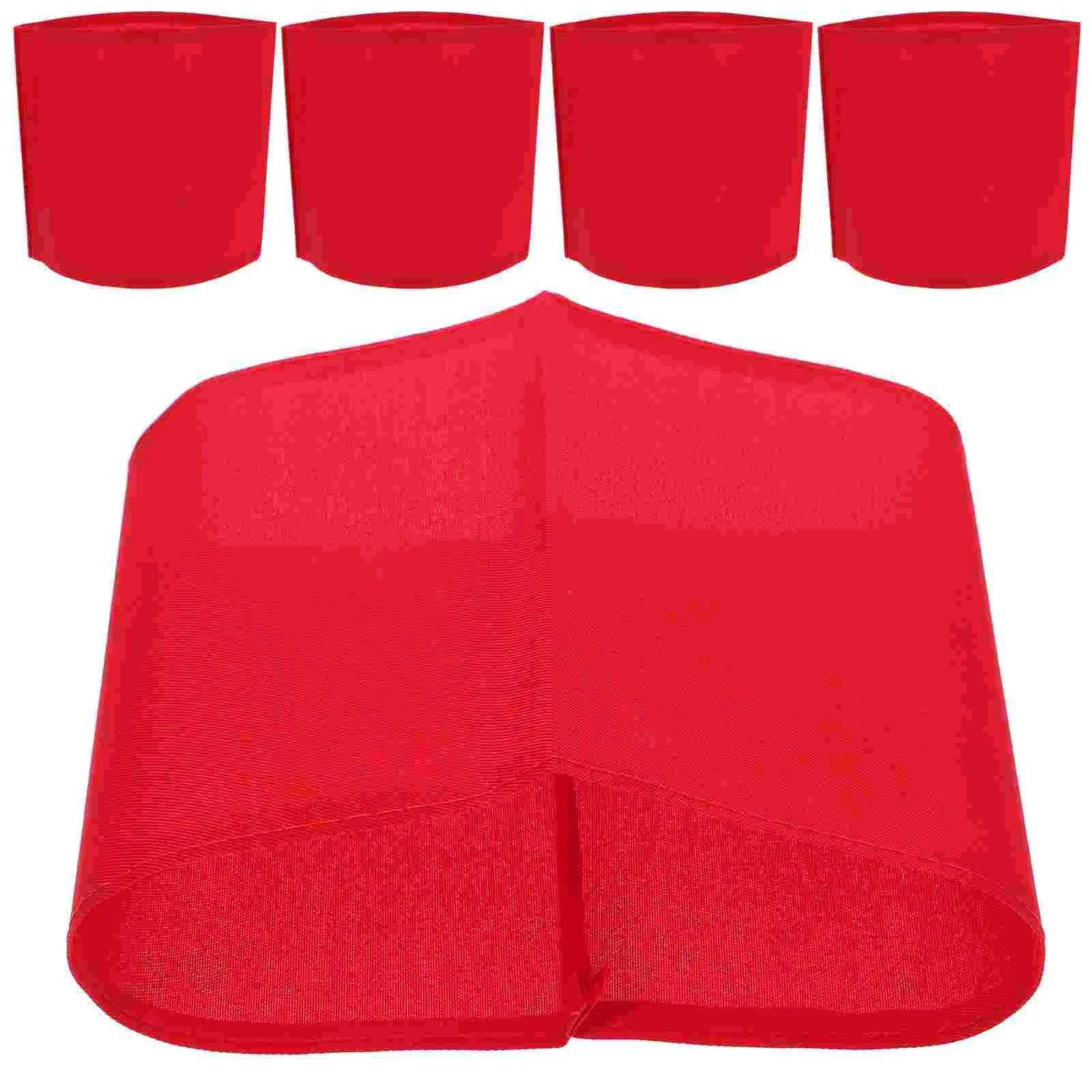 10 Pcs Duty Sleeves Blank Armband Portable Sports Team Captain Arms Bands Twill Fabric Adjustable Armbands Soccer