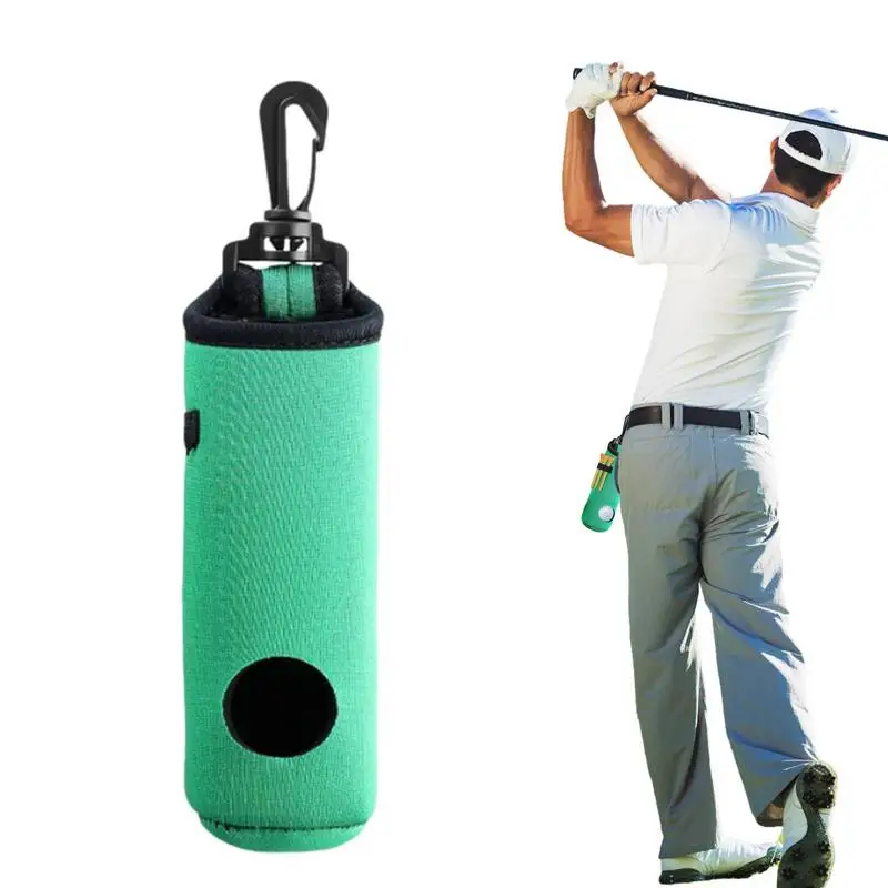 Bal Tas Houder Clip Elastische Golftas Golfbal Drager Lichtgewicht Herbruikbare Golfbal Tas Houder Clip Golf Opbergtas