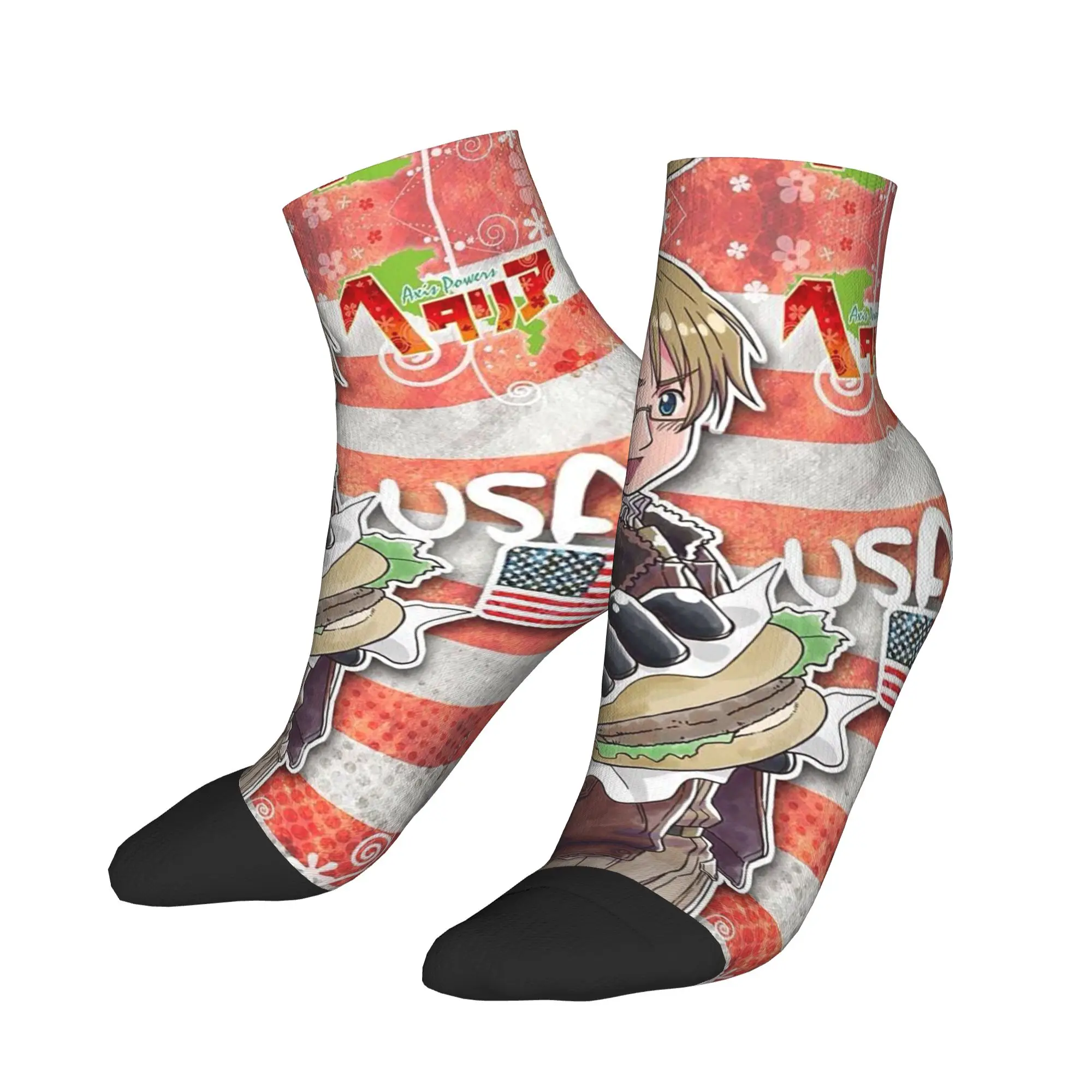 

Носки Hetalia Group World Stars, супермягкие носки в стиле Харадзюку, всесезонные носки, аксессуары для подарков унисекс