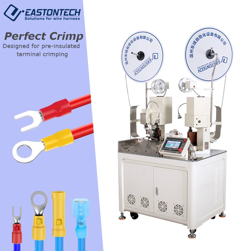 EW-22D Fully Automatic Ferrule Double Ends Crimping Machine Hot Selling Wiring Harness Making Machine AA