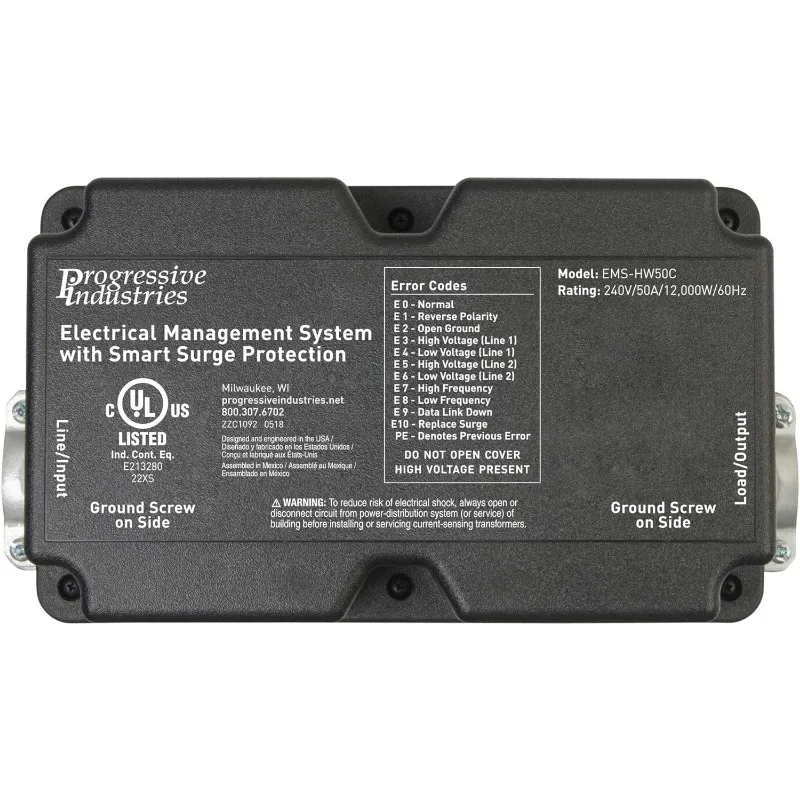 RV Surge Protector – 30-50 Amp, Portable and Hardwired Options, with Fault Detection