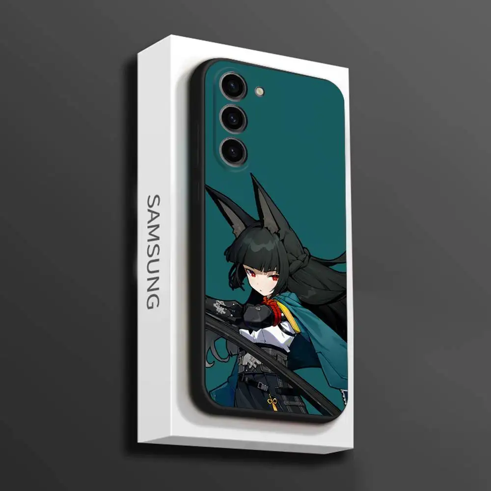 حافظة هاتف H-Hoshimi M-Miyabi ZZZ لهاتف سامسونج جالاكسي A 73,72,51,53,52,71,22,5G,Note,J7,8,9 غطاء أسود ناعم