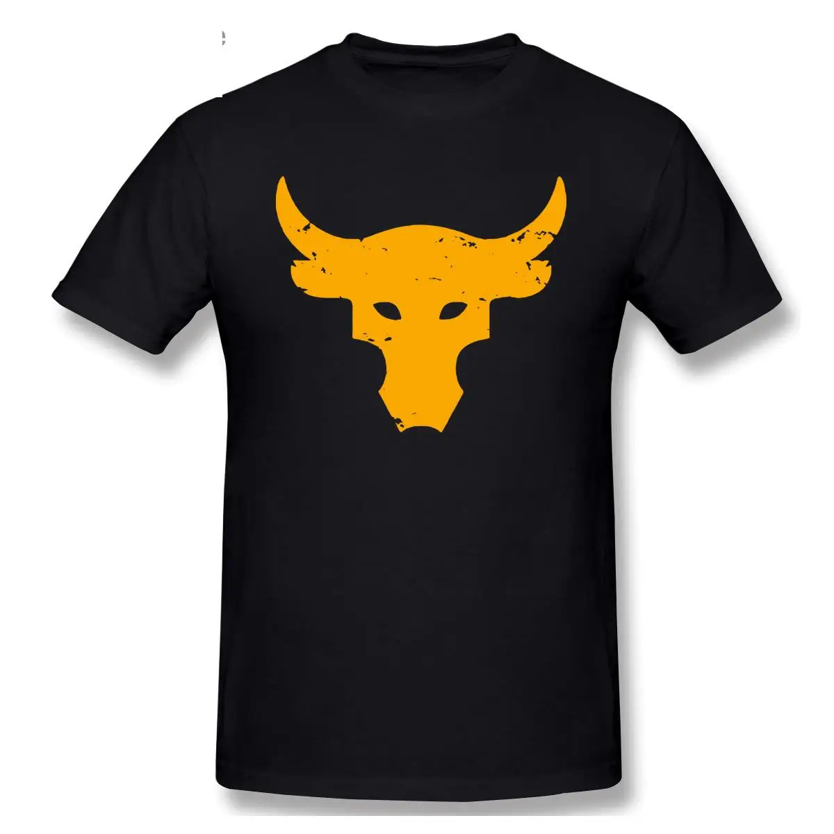 

Футболка FPBrahma Bull The Rock Project Gym, мужские футболки с круглым вырезом из 100% хлопка, футболка