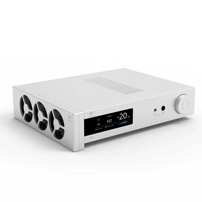 J.C Acoustics UDP-5 Dual ES9039Q2M DAC de escritorio y amplificador de auriculares amplificador de música Hifi