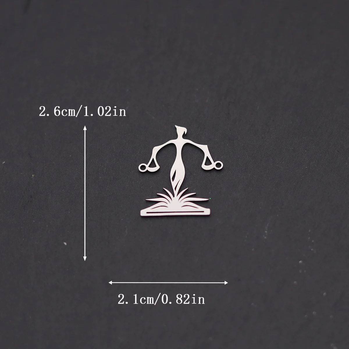 3pcs Stainless Steel Balance Scales Libra Scales of Justice Charm Pendants For Jewelry Making DIY Necklace Law Scales Pendants